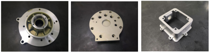 Aluminum Cnc Machine Automotive Parts Engineering Service Motor Rear Cover 1