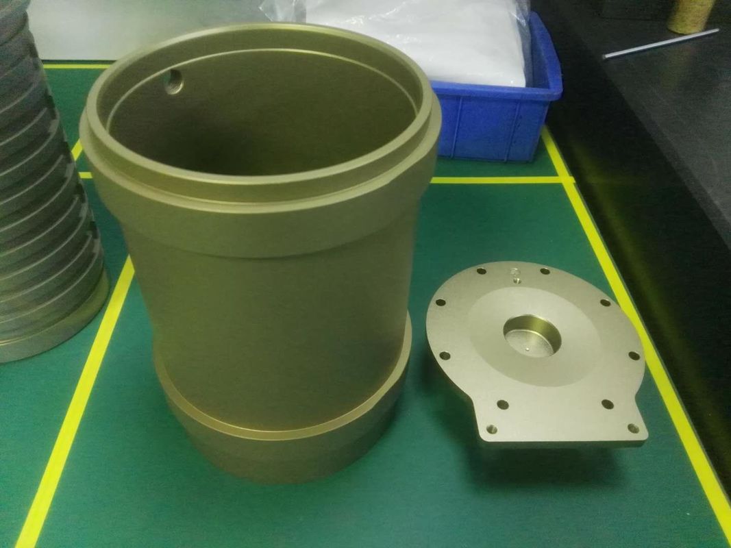 High Performance CNC Motor Parts Electric Water Pump Accessories Anodizing