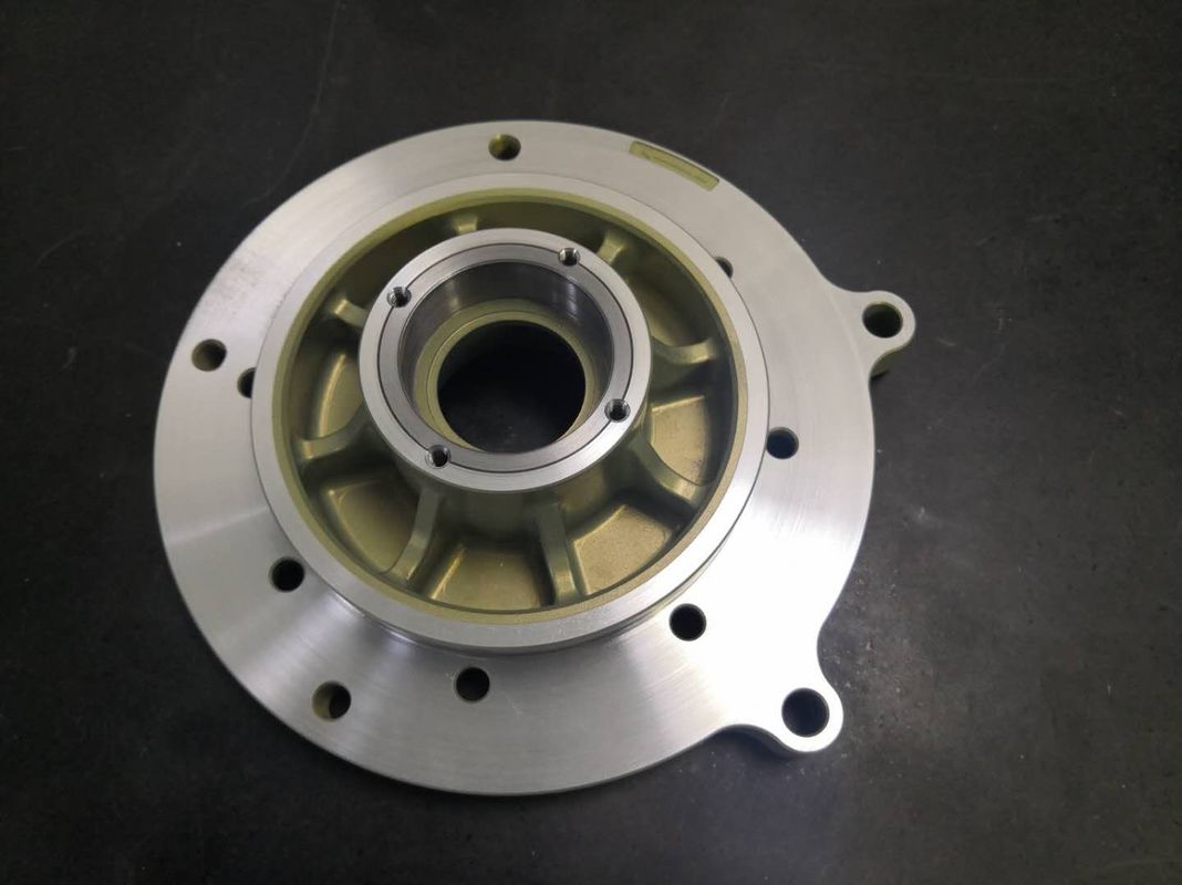 Aluminum Cnc Machine Automotive Parts Engineering Service Motor Rear Cover