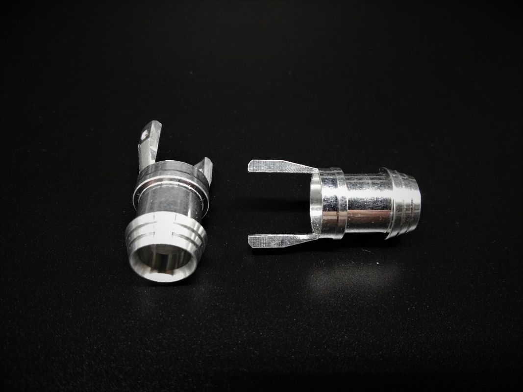 Right Angle Coaxial CNC Connector Parts Rustproof For Superflex Feeder Cable