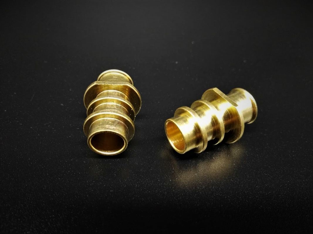 Brass Prototype Cnc Machining Brass Metal Connector For Air Tool Parts